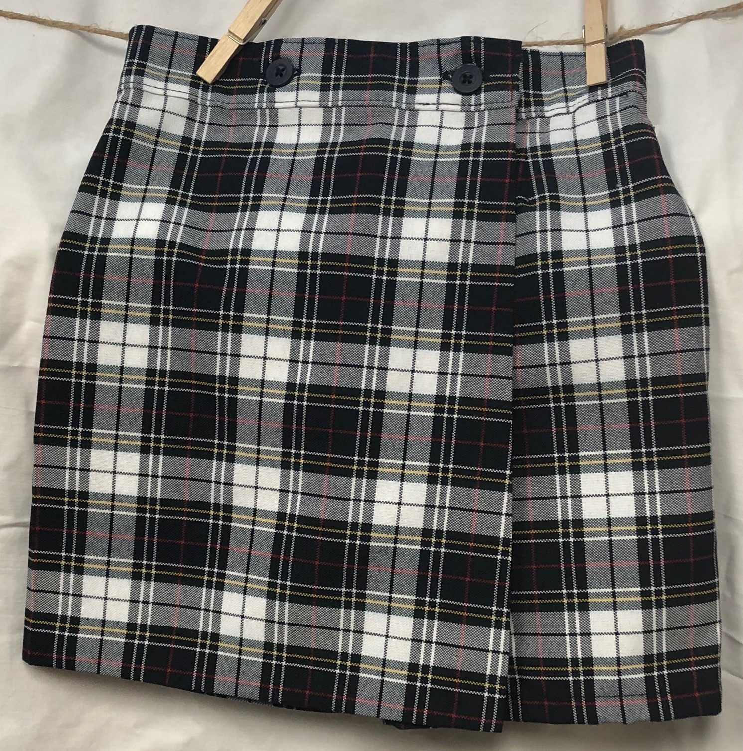 St Elizabeth Seton Plaid Skort